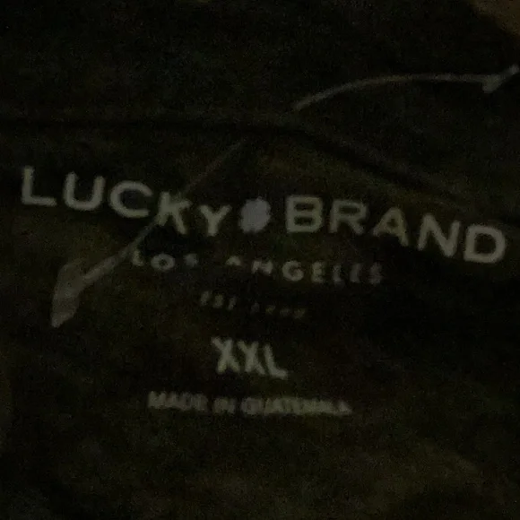 ๐คNWOT Just Too FUN Lucky ๐ Brand Size XXLARGE Camo Style Top Closet Must Have ๐ค - Picture 5 of 7